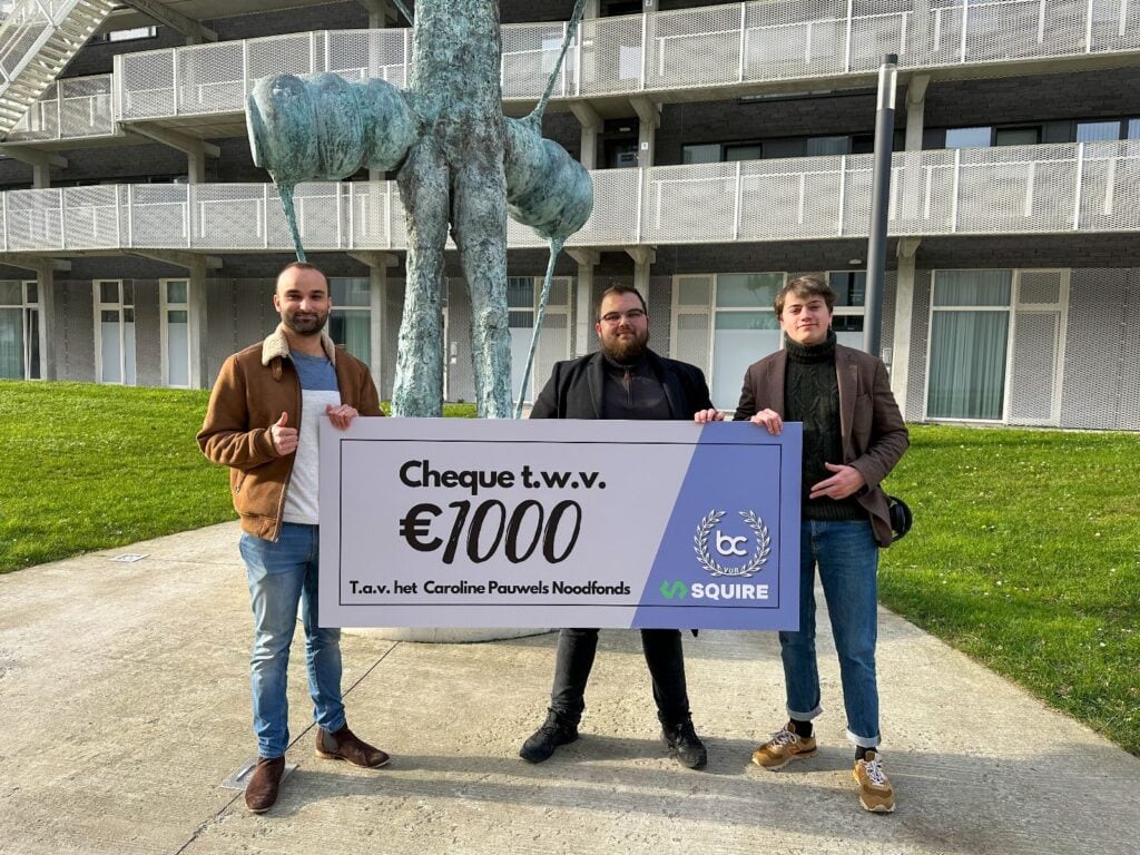 Business Club VUB en Squire BV lanceren studiebeurzen voor VUB-studenten in nood